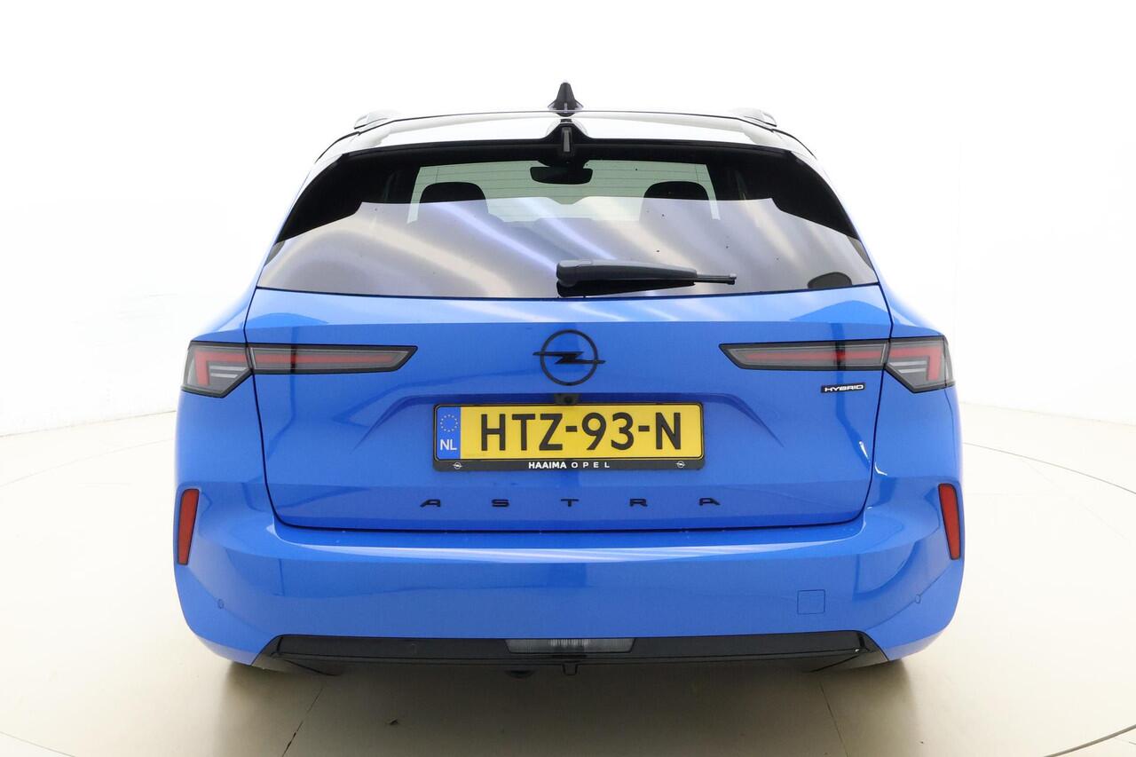 Opel ASTRA Sports Tourer 1.2 Turbo Hybrid GS Ultimate | ¤ 6.200 ACTIEKORTING! | Navigatie | 18"Lichtmetalen velgen | Elektrisch Panoramadak | Keyless | Stoel & Stuurverwarming | Camera | Climate control