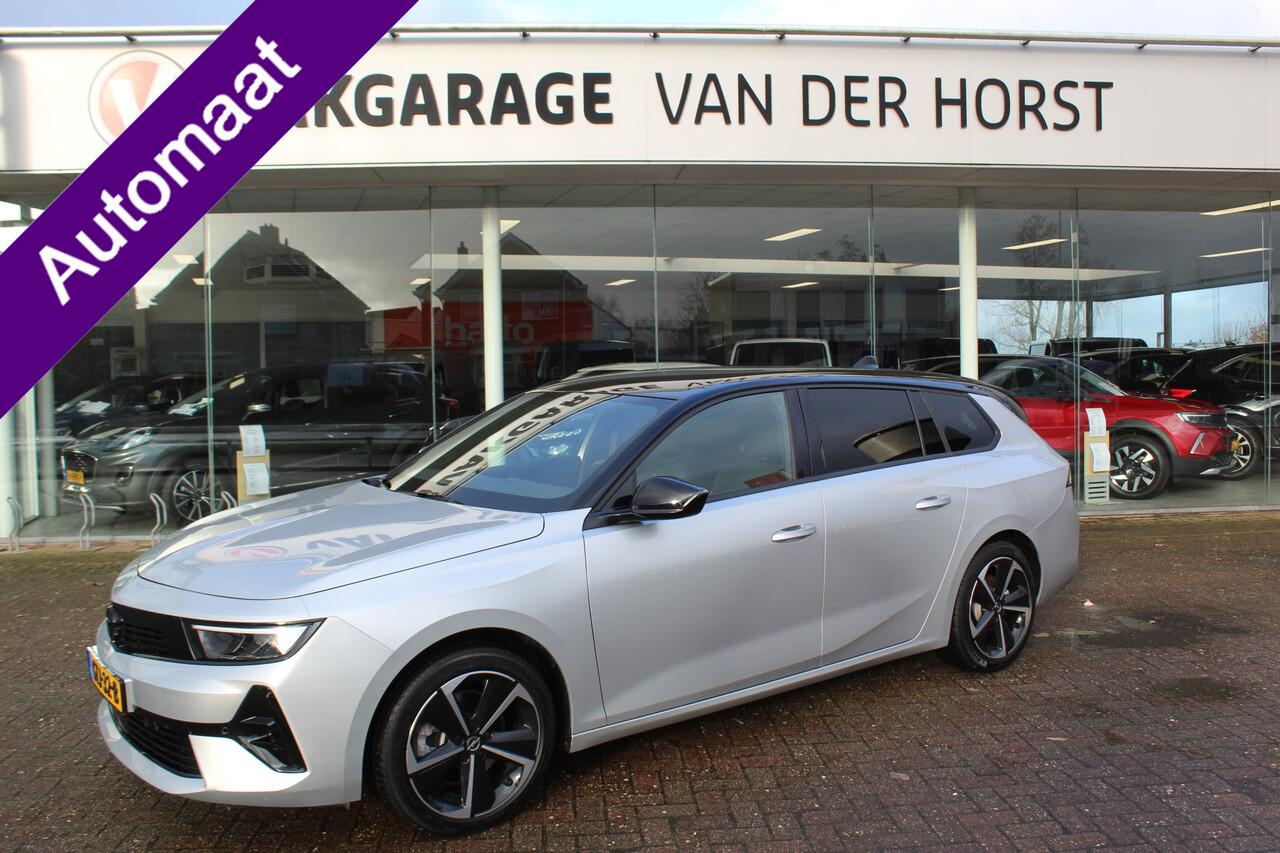 Opel ASTRA Sports Tourer 1.2 Turbo GS Line , 130 pk Automaat Climate control , Cruise control , Stoelverwarming , Bluetooth LED dag rijverlichting , AGR Stoel