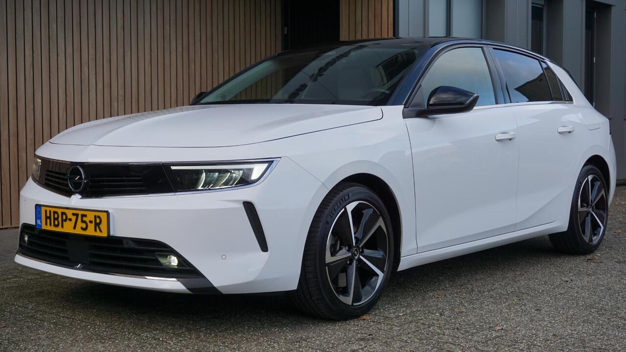 Opel ASTRA 1.6 180pk Hybrid Elegance Virtual Cockpit 17inch LM LED Keyless Afn.Trekhaak A-Camera Stoel/Stuurverwarming 26876km!