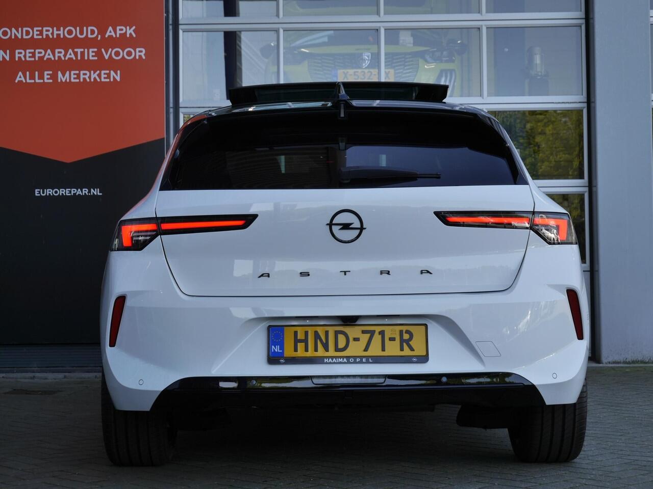 Opel ASTRA 1.2 Turbo GS | Nieuwe auto | Stoel en stuurverwarming | Panoramadak | Afneembare trekhaak | 18 inch | Navigatie | Adaptive cruise control | head up display | Led verlichting