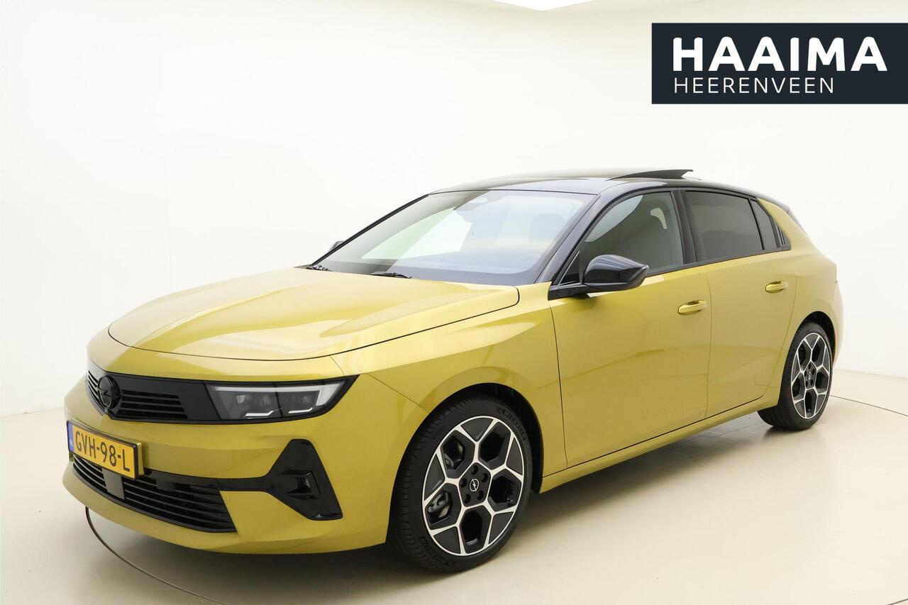 Opel ASTRA 1.2 Turbo 145pk Hybrid Automaat Ultimate | Schuif/kantel dak | Adaptive Cruise Control | Verwarmde voorruit | Stoel- en stuurverwarming | 360° Camera | VOL OPTIES