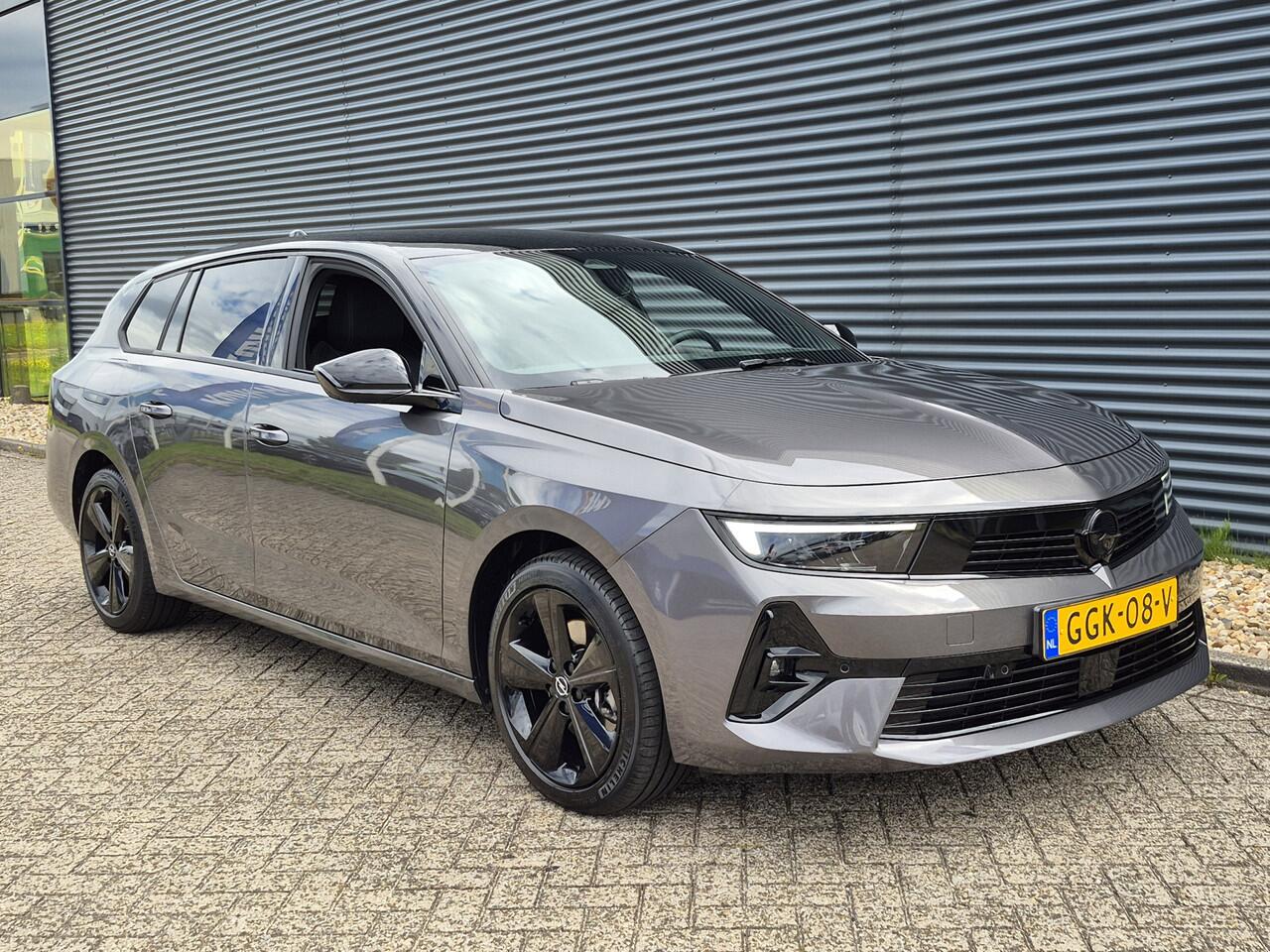 Opel ASTRA Sports Tourer 1.2 Turbo Hybrid GS | Automaat | Camera voor en achter | AGR Bestuurdersstoel | Stoel en Stuurverwarming | Navigatie | Apple Carplay en Android Auto | Zwart dak en Zwarte Velgen | Voorruit Projectie |