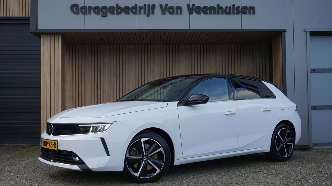 Opel ASTRA 1.6 180pk Hybrid Elegance Virtual Cockpit 17inch LM LED Keyless Afn.Trekhaak A-Camera Stoel/Stuurverwarming 26876km!
