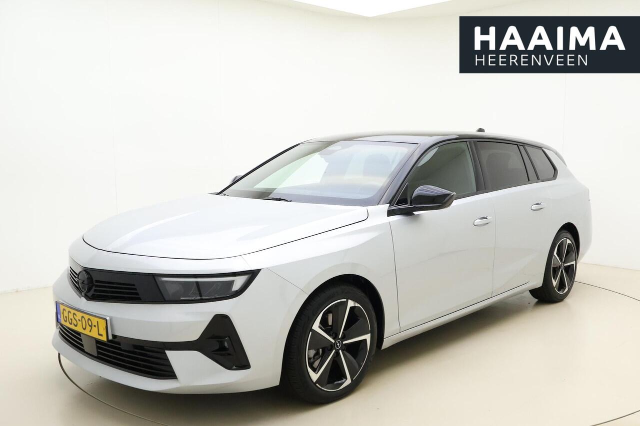 Opel ASTRA Sports Tourer 1.2 Turbo 145pk Hybrid GS | Navigatie | Stoel & Stuurverwarming | Keyless | Lichtmetalen velgen | Extra getint glas | Camera | Climate control | Zwart dak