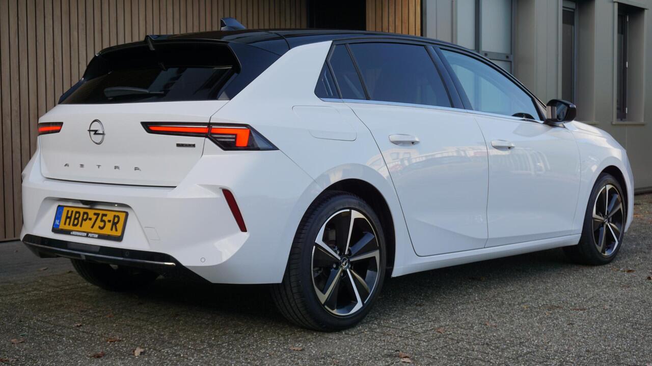Opel ASTRA 1.6 180pk Hybrid Elegance Virtual Cockpit 17inch LM LED Keyless Afn.Trekhaak A-Camera Stoel/Stuurverwarming 26876km!