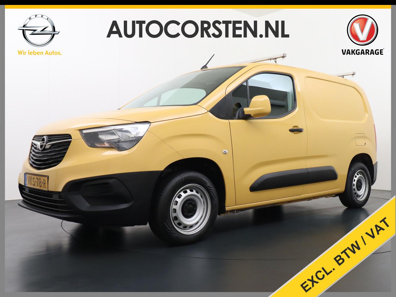 Opel COMBO 1.5CDTI EURO 6 3-Pers. Airco Cruise Control Bluetooth Elektr.ramen Elektr.spiegels+Verwarmd Centr.Vergr+ab. L1H1 Edition Schuifdeur Betonplex vloer Lat om Lat betimmering zeer nette Combo!