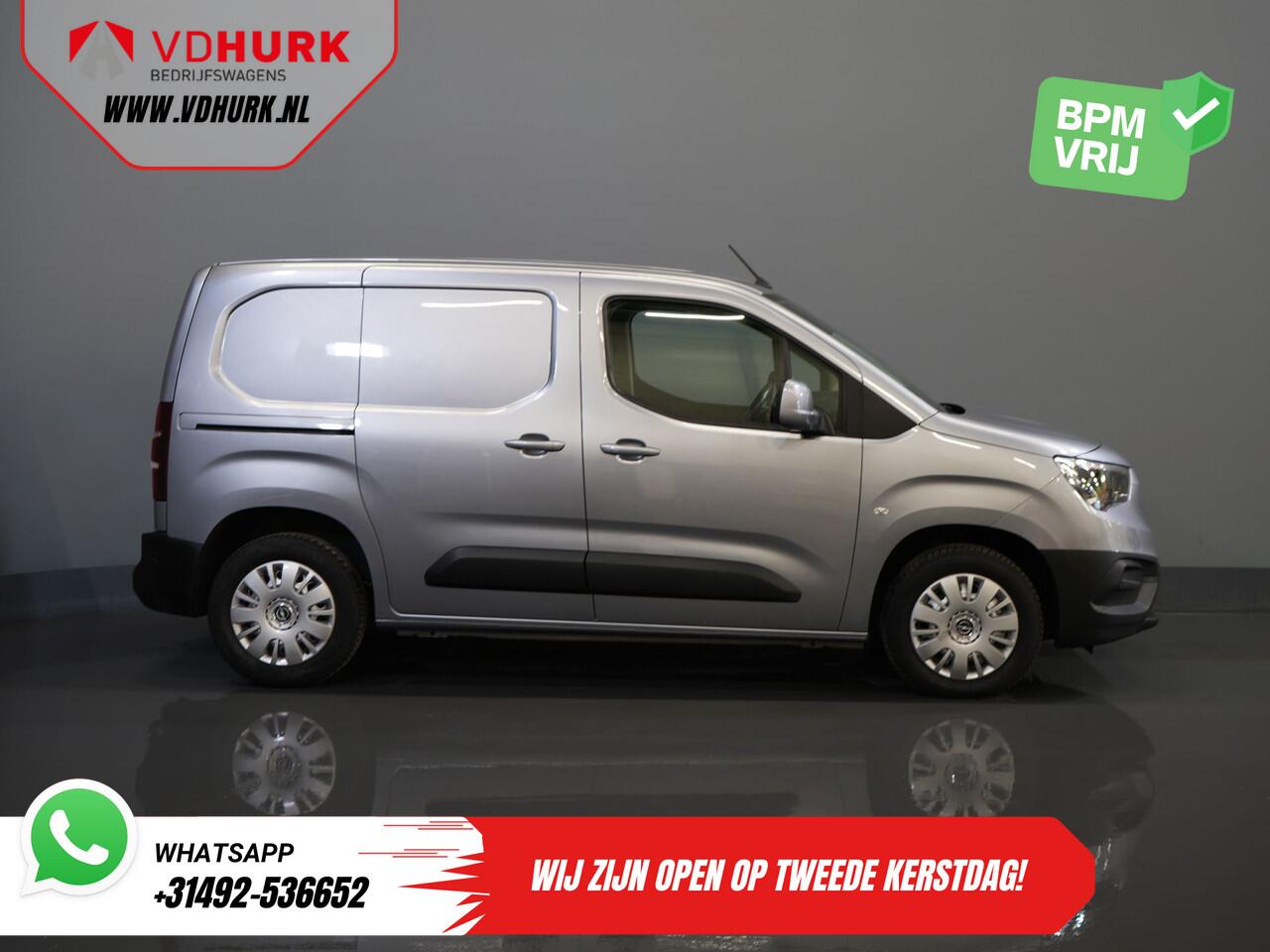 Opel COMBO 1.2 Turbo 130 pk Aut. BENZINE BPM VRIJ! Keyless/ Carplay/ PDC/ Cruise/ Trekhaak/ Airco