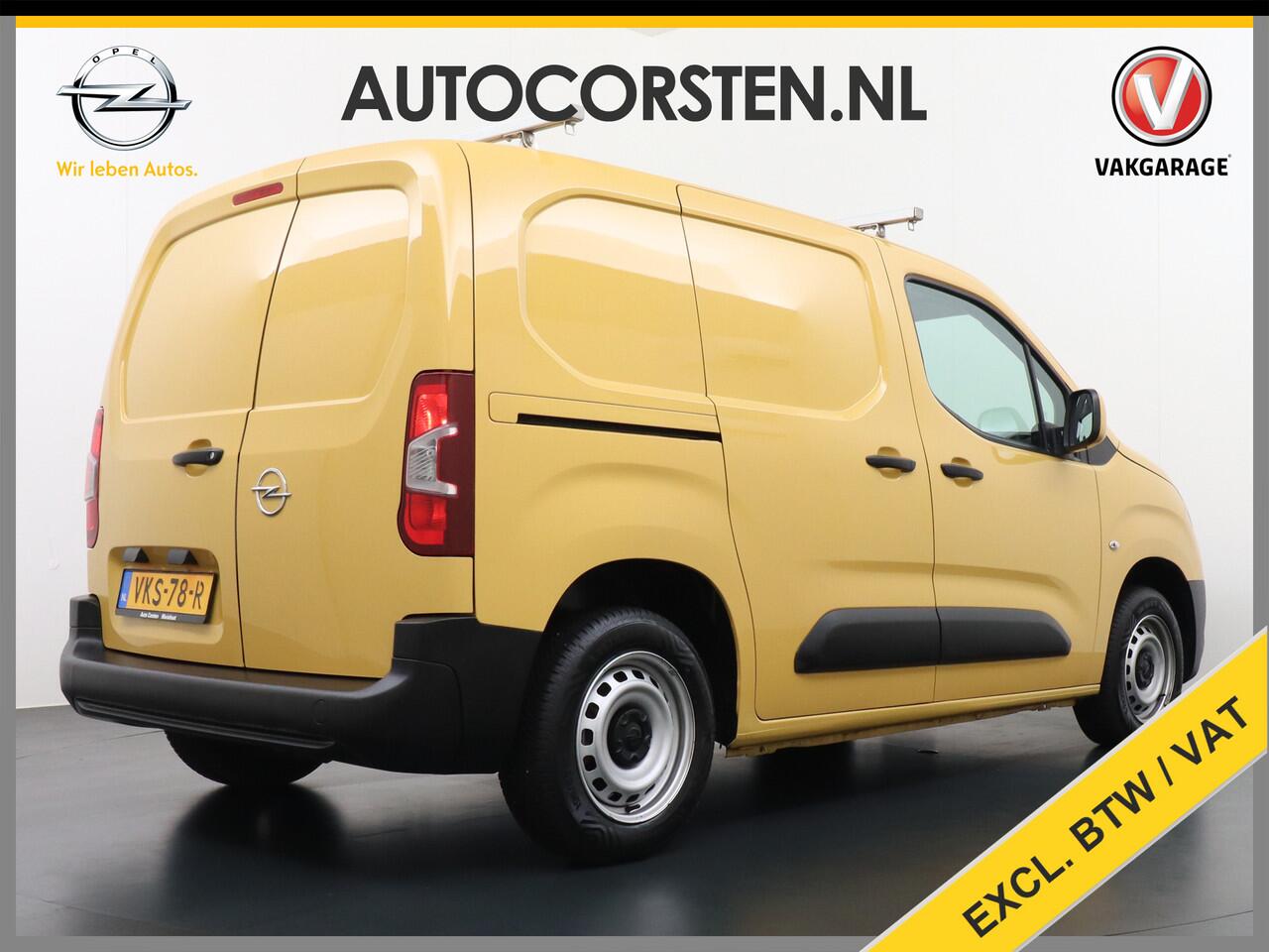 Opel COMBO 1.5CDTI EURO 6 3-Pers. Airco Cruise Control Bluetooth Elektr.ramen Elektr.spiegels+Verwarmd Centr.Vergr+ab. L1H1 Edition Schuifdeur Betonplex vloer Lat om Lat betimmering zeer nette Combo!