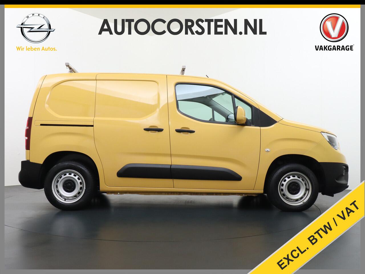 Opel COMBO 1.5CDTI EURO 6 3-Persoons Airco Cruise Control Bluetooth Elektr.ramen Elektr.spiegels+Verwarmd Centr.Vergr+ab. L1H1 Edition Schuifdeur Betonplex vloer Lat om Lat betimmering Origineel Nederlandse Auto