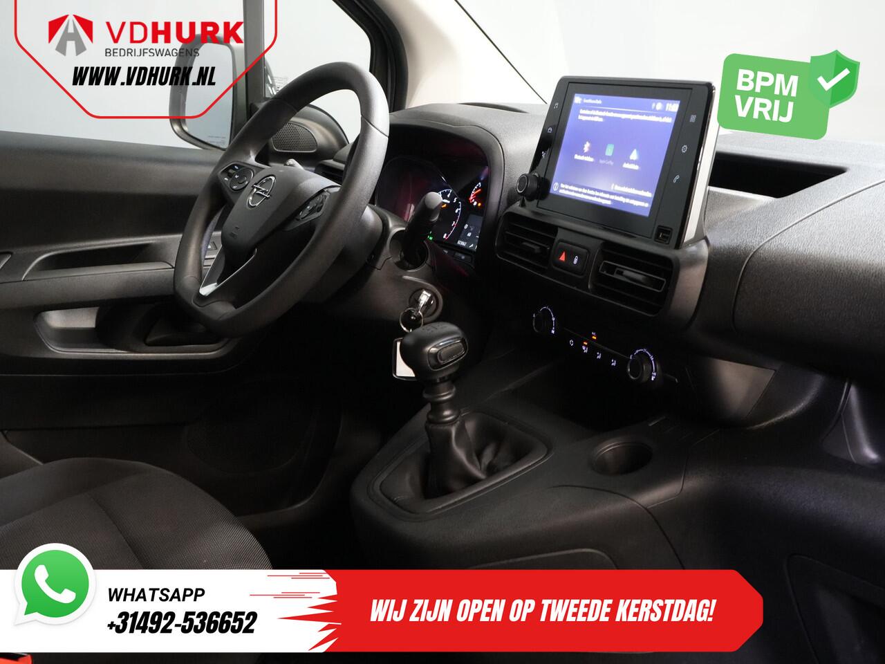 Opel COMBO 1.5CDTi 100 pk L2 BPM VRIJ! NL Auto/ Carplay/ Sidebars/ Cruise/ Airco/ Trekhaak