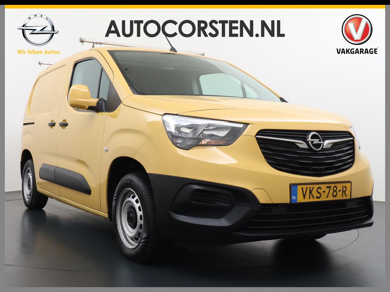 Opel COMBO 1.5CDTI EURO 6 3-Pers. Airco Cruise Control Bluetooth Elektr.ramen Elektr.spiegels+Verwarmd Centr.Vergr+ab. L1H1 Edition Schuifdeur Betonplex vloer Lat om Lat betimmering zeer nette Combo!