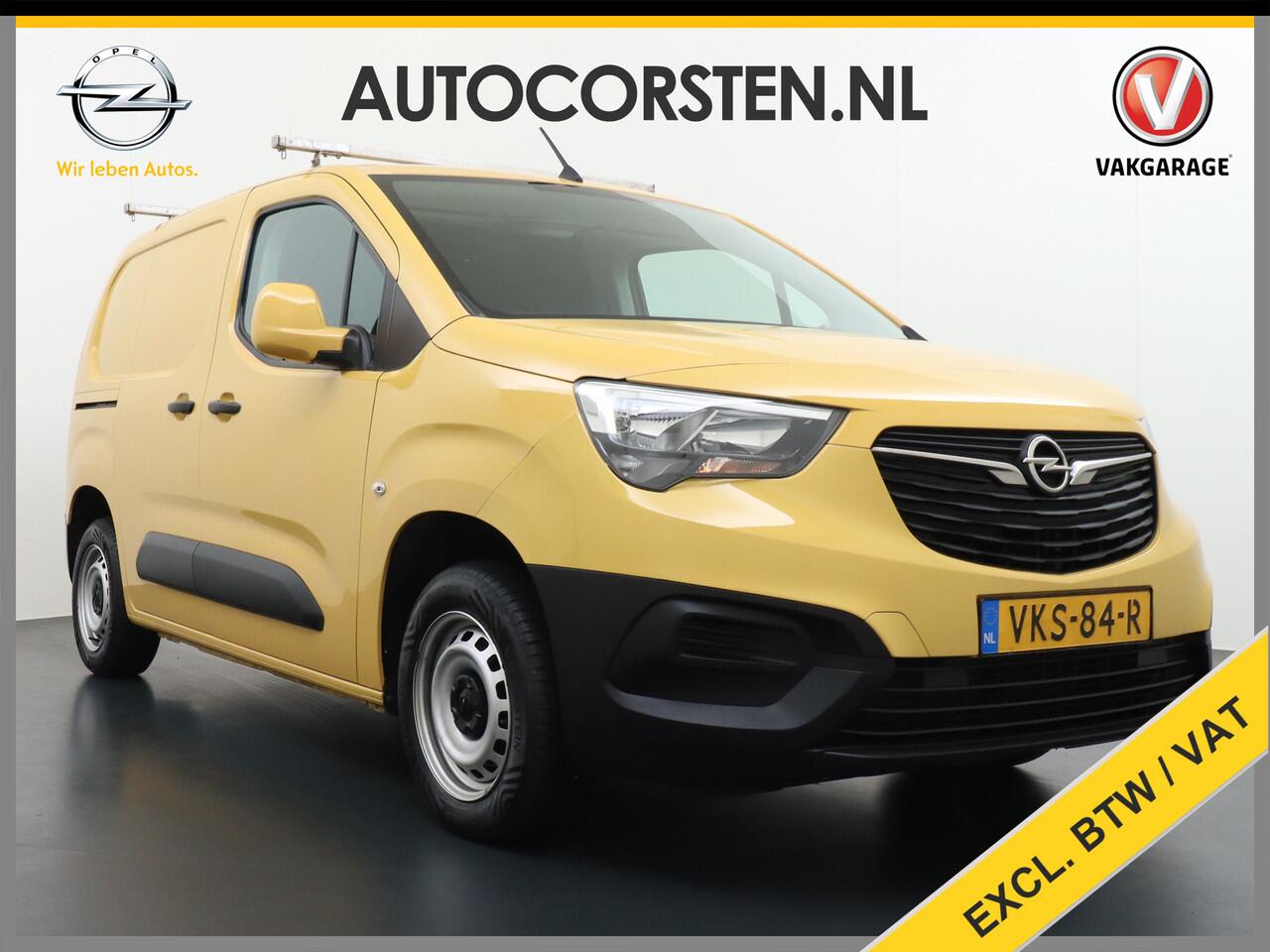 Opel COMBO 1.5CDTI EURO 6 3-Persoons Airco Cruise Control Bluetooth Elektr.ramen Elektr.spiegels+Verwarmd Centr.Vergr+ab. L1H1 Edition Schuifdeur Betonplex vloer Lat om Lat betimmering Origineel Nederlandse Auto