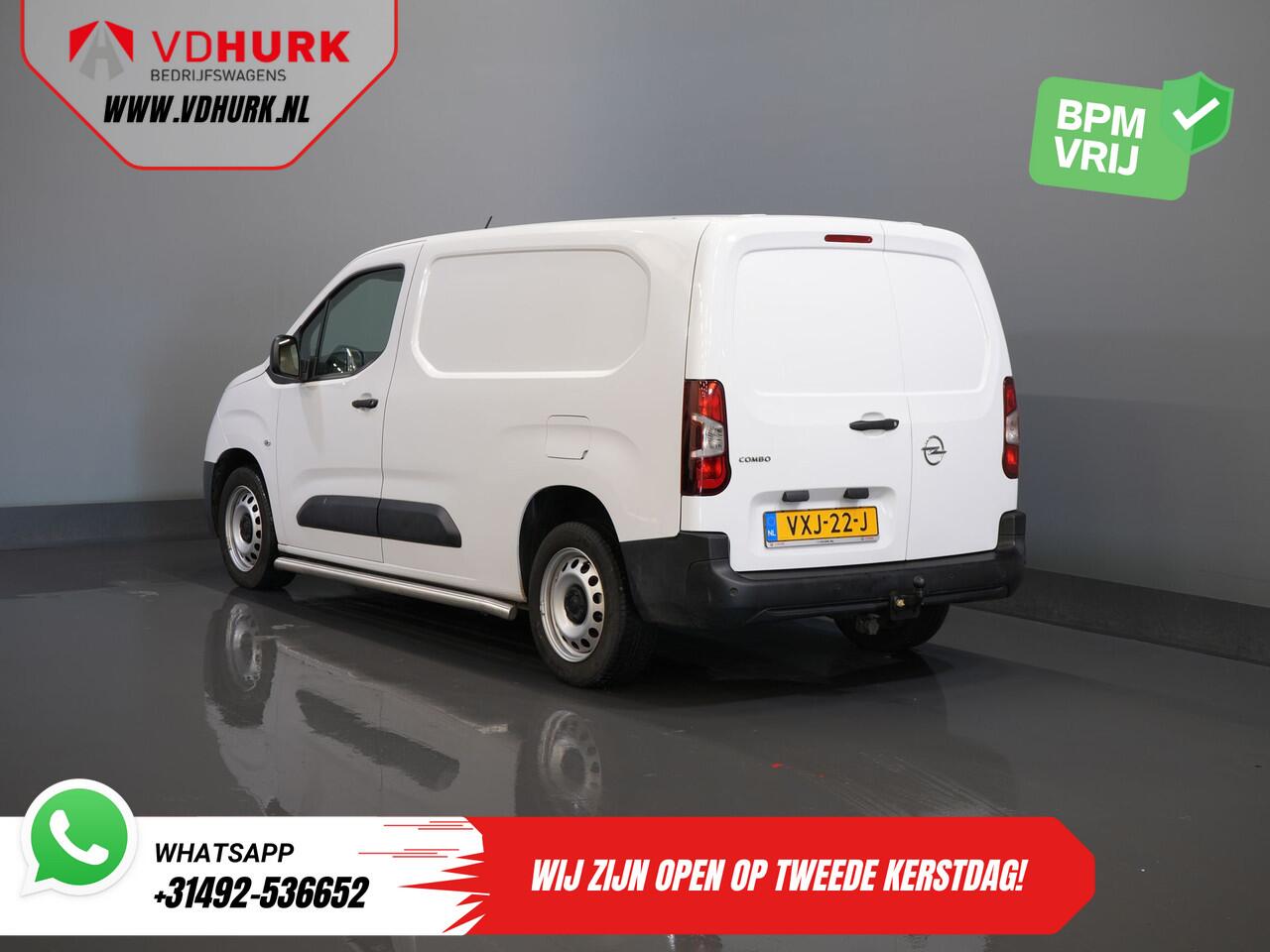 Opel COMBO 1.5CDTi 100 pk L2 BPM VRIJ! NL Auto/ Carplay/ Sidebars/ Cruise/ Airco/ Trekhaak