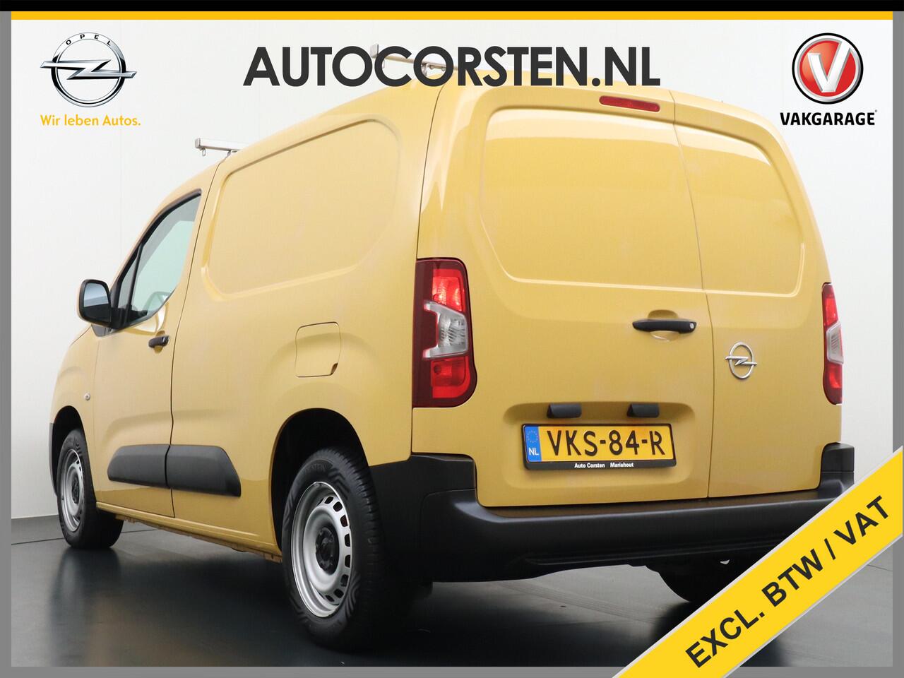 Opel COMBO 1.5CDTI EURO 6 3-Persoons Airco Cruise Control Bluetooth Elektr.ramen Elektr.spiegels+Verwarmd Centr.Vergr+ab. L1H1 Edition Schuifdeur Betonplex vloer Lat om Lat betimmering Origineel Nederlandse Auto
