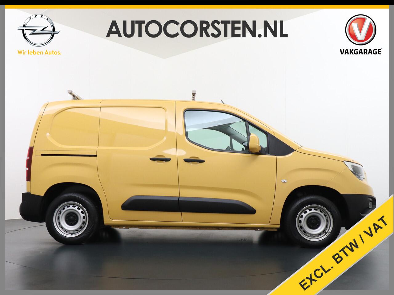 Opel COMBO 1.5CDTI EURO 6 3-Pers. Airco Cruise Control Bluetooth Elektr.ramen Elektr.spiegels+Verwarmd Centr.Vergr+ab. L1H1 Edition Schuifdeur Betonplex vloer Lat om Lat betimmering zeer nette Combo!