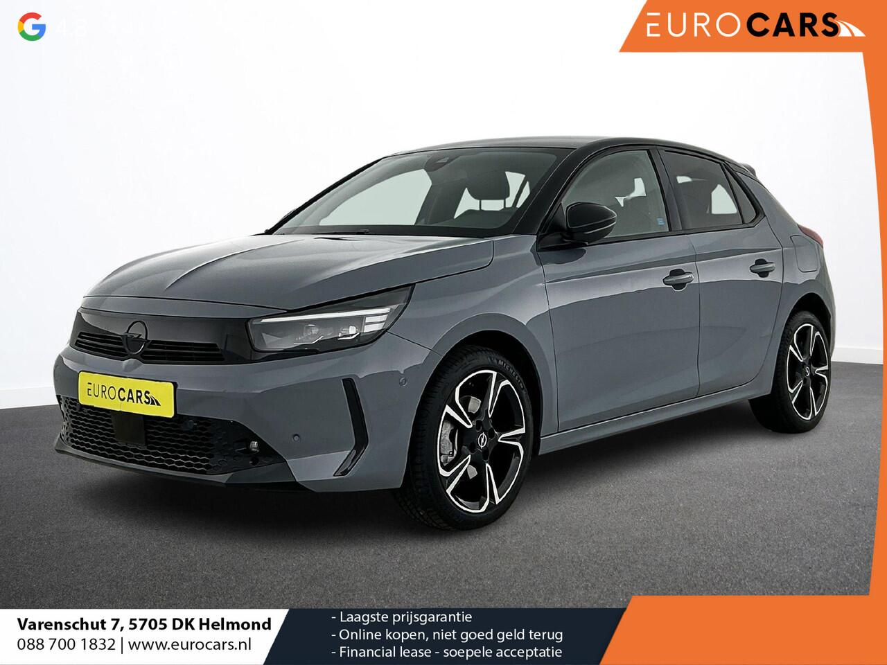 Opel CORSA 1.2 Turbo 136pk Hybrid GS Auto. Navigatie Apple Carplay/ Android Auto Camera Parkeersensoren Cruise Control Stoel- en stuurverwarming Airco Lichtmetalen velgen Getinte ramen