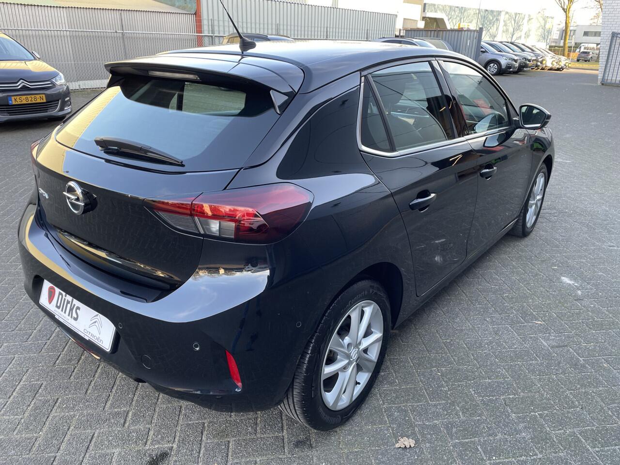 Opel CORSA 100pk Elegance (Camera - LED - Parkeersensoren V+A - Keyless - Navigatie - Dodehoekdetectie- Apple Carplay)