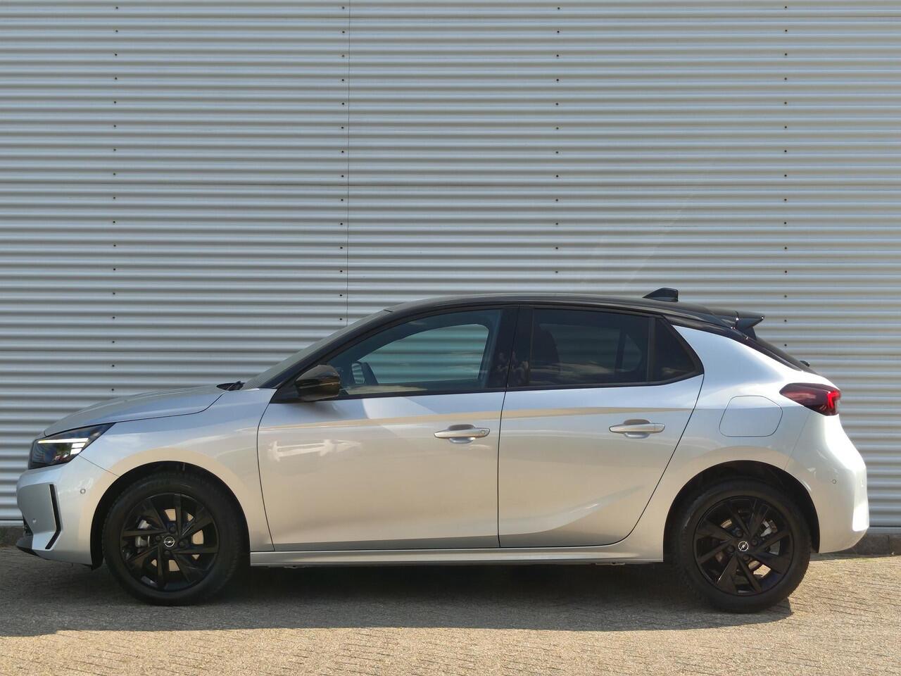 Opel CORSA GS 1.2 Turbo 100pk | LED MATRIX | BLACK PACK | STOEL- EN STUURVERW. | CAMERA | NAVI | ALL SEASON BANDEN | CLIMA |