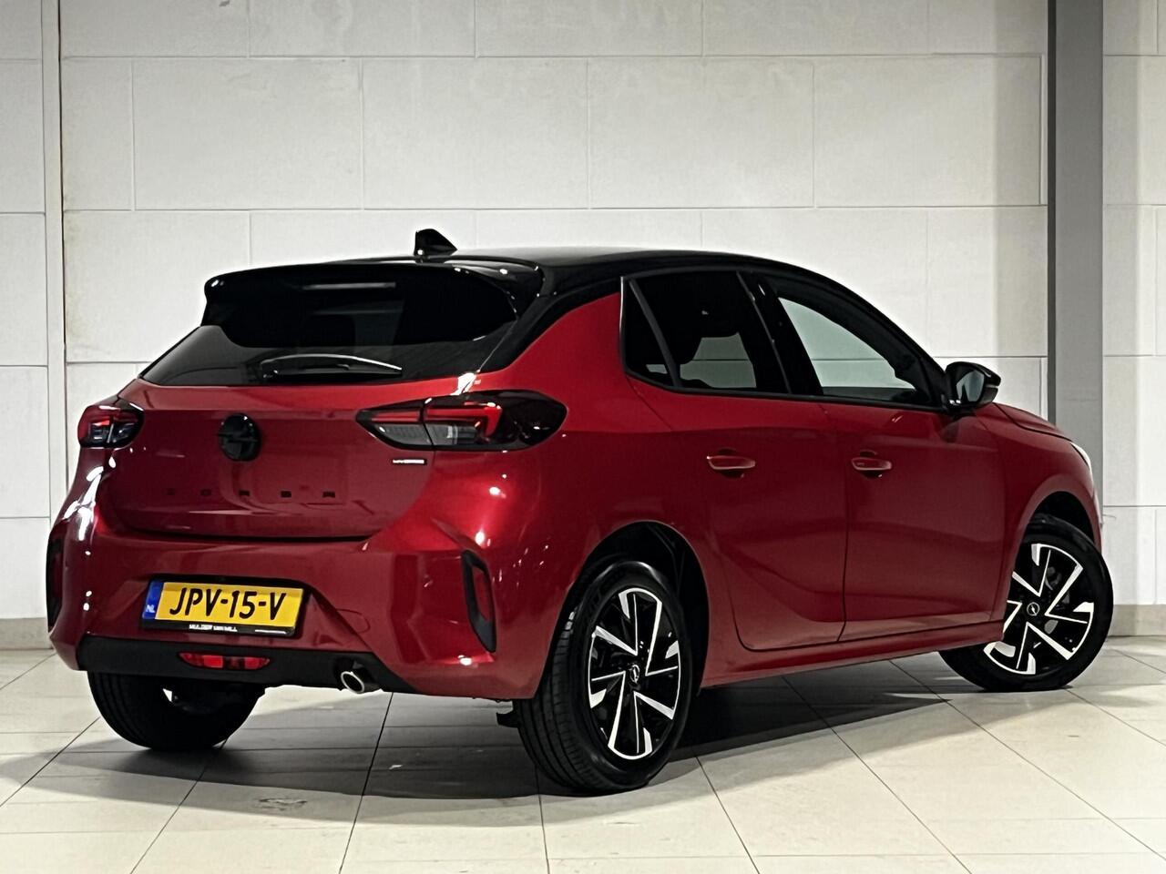 Opel CORSA GS 1.2 Hybrid 110pk e-DCT | TWO-TONE! | 180° CAMERA | APPLE CARPLAY / ANDROID AUTO | STOEL + STUURVERW. | ISOFIX | DAKSPOILER | KEYLESS START |