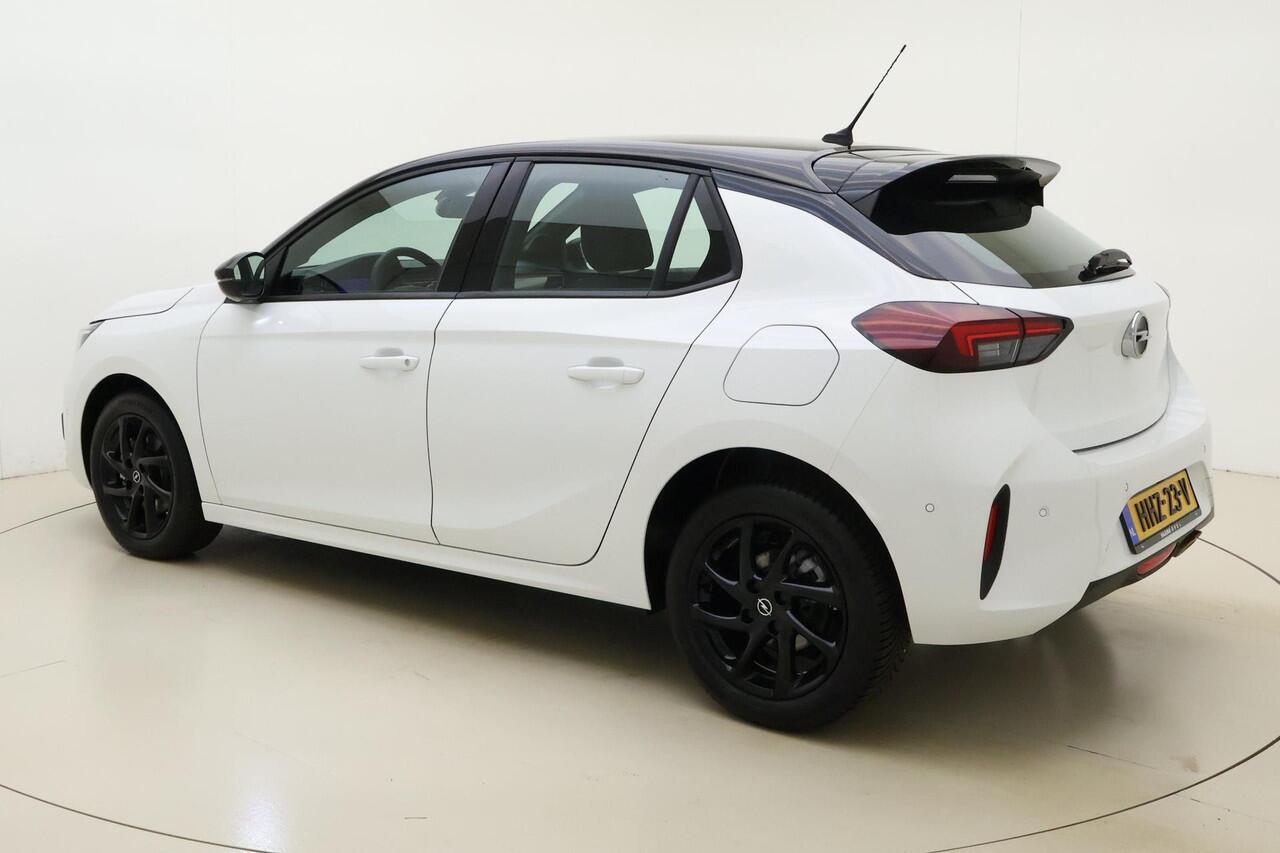 Opel CORSA 1.2 Turbo 130pk Automaat GS | Achteruitrijcamera | Parkeersensoren V+A | Cruise & Climate control | Apple Carplay / Android Auto | Lichtmetalen velgen | Zwart dak