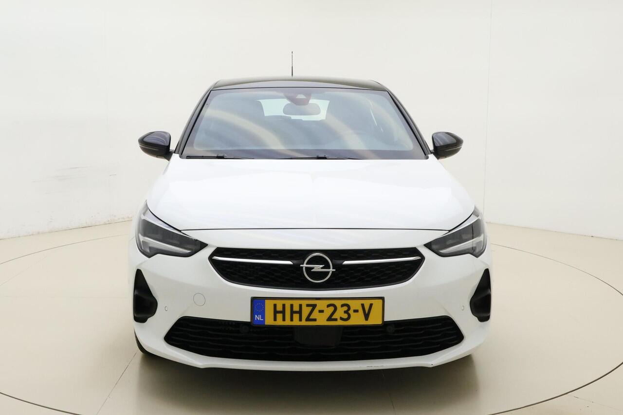 Opel CORSA 1.2 Turbo 130pk Automaat GS | Achteruitrijcamera | Parkeersensoren V+A | Cruise & Climate control | Apple Carplay / Android Auto | Lichtmetalen velgen | Zwart dak