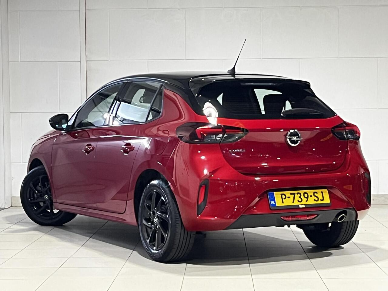 Opel CORSA GS 1.2 Turbo 100pk | TREKHAAK | TWO-TONE | APPLE CARPLAY / ANDROID AUTO | PARKEER SENSOREN | BLACK PACK | DAKSPOILER | FULL LED | ISOFIX |