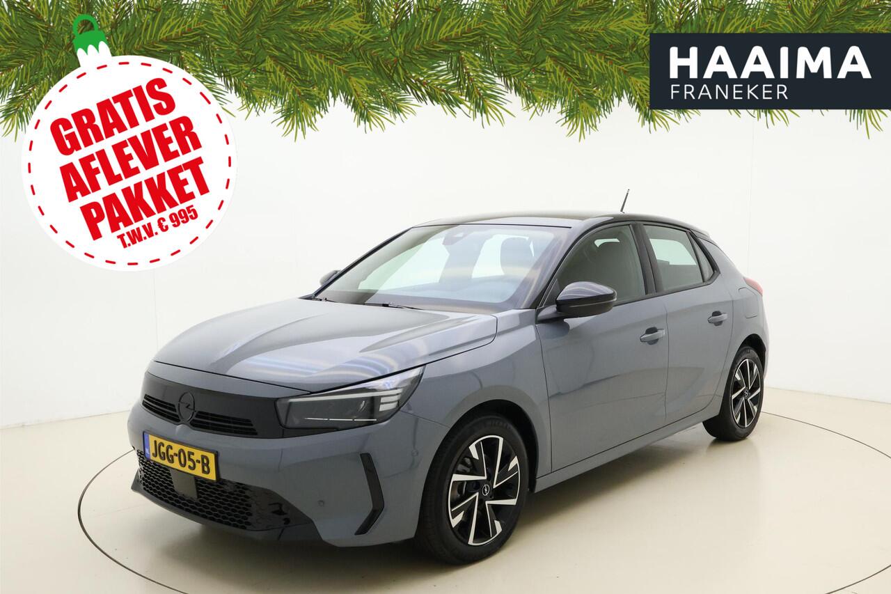 Opel CORSA 1.2 Turbo GS 100 PK | Navigatie via Carplay | Camera | Lichtmetalen velgen | Zwart dak | Parkeersensoren voor en achter | Nieuw model