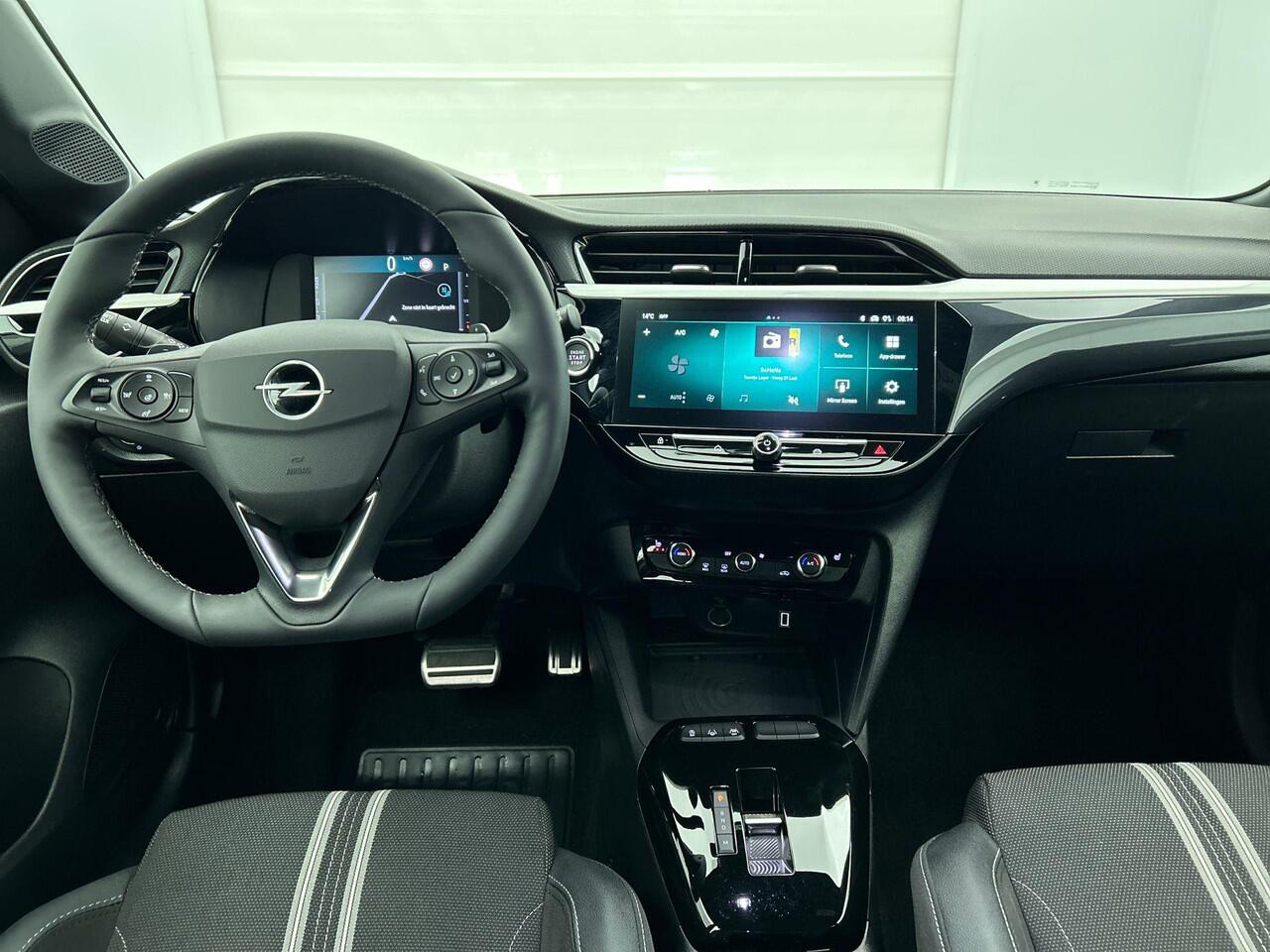 Opel CORSA 1.2 Turbo 136pk Hybrid GS Auto. Navigatie Apple Carplay/ Android Auto Camera Parkeersensoren Cruise Control Stoel- en stuurverwarming Airco Lichtmetalen velgen Getinte ramen