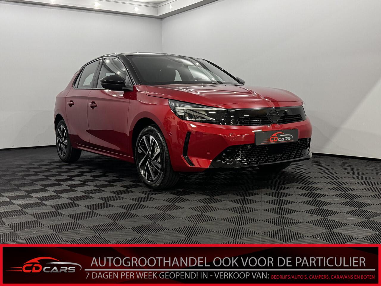 Opel CORSA 1.2 GS Half leder, Camera, Apple carplay, Virtual desk, Winterpakket, Cruise control, 2 jaar garantie