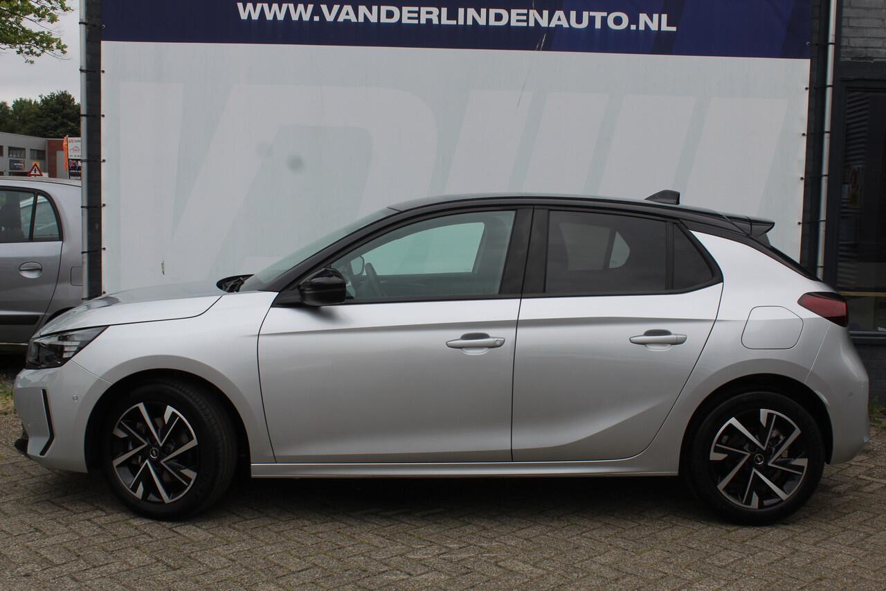 Opel CORSA 1.2 Turbo GS Edition Apple carplay/ Android auto l Navigatie l 360 camera l Cruise control l Start- stop knop l Dodehoek detectie VDL auto