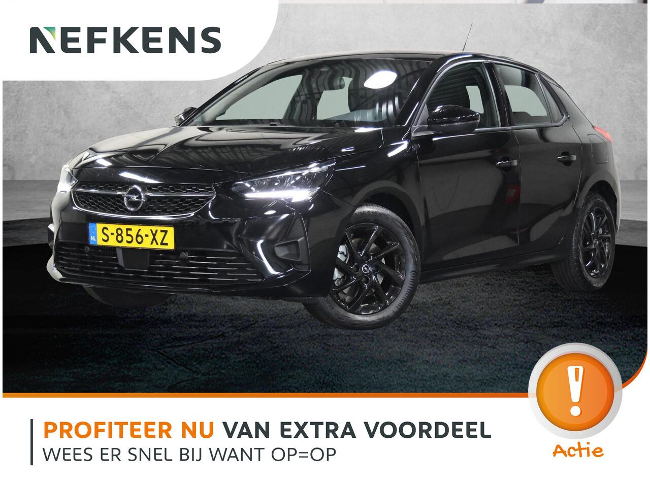 Opel CORSA 100pk Turbo GS Line | AppleCarPlay/AndroidAuto | Airco | Navigatie | 16"LMV | LED | Virt.Cockpit | Parkeersensoren | Isofix |