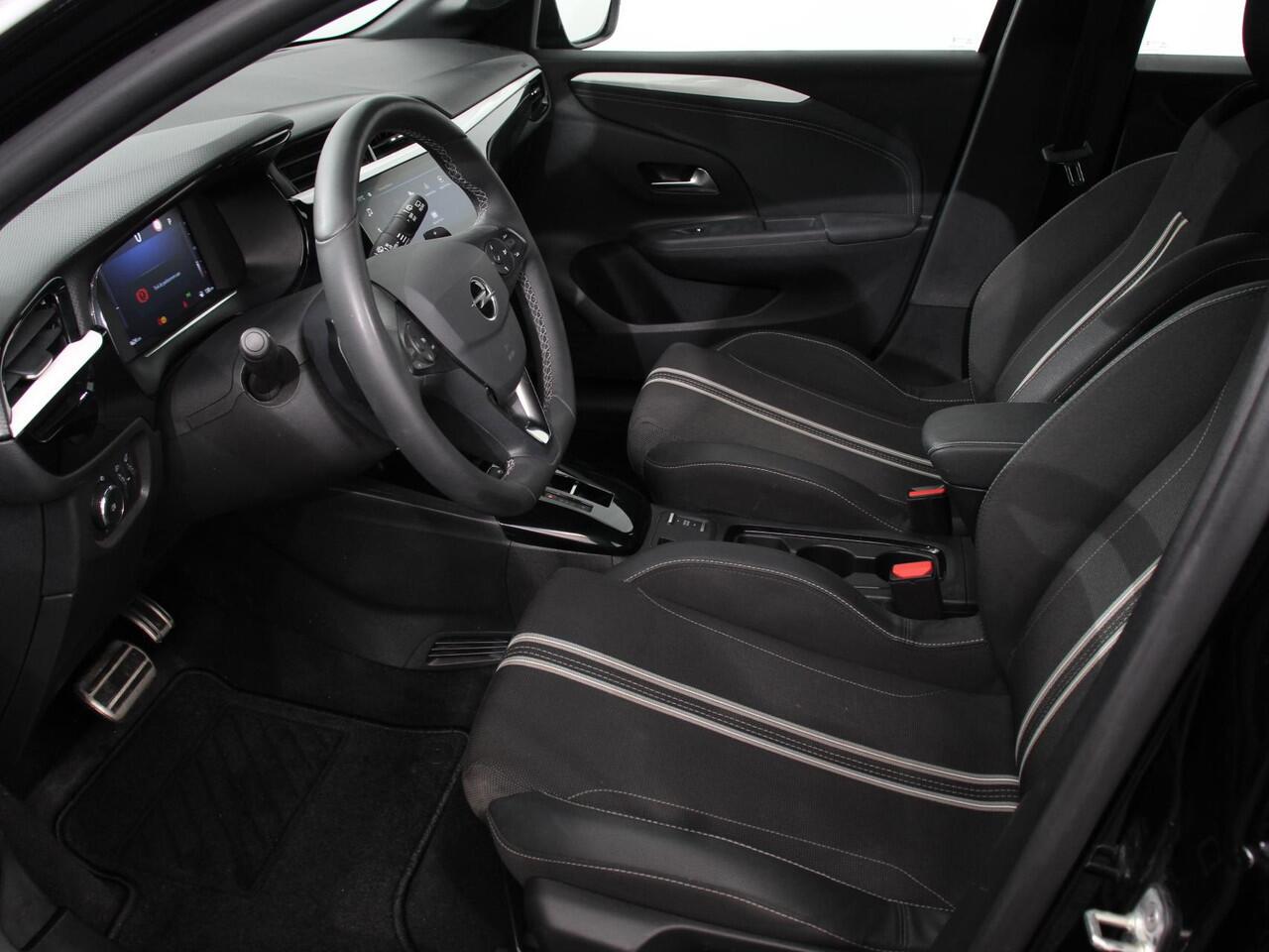 Opel CORSA 1.2 Turbo 110pk Hybrid Automaat GS | Navigatie | Cruise control | Parkeersensoren | Apple Carplay/ Android Auto | Camera | Lichtmetalen velgen | LED