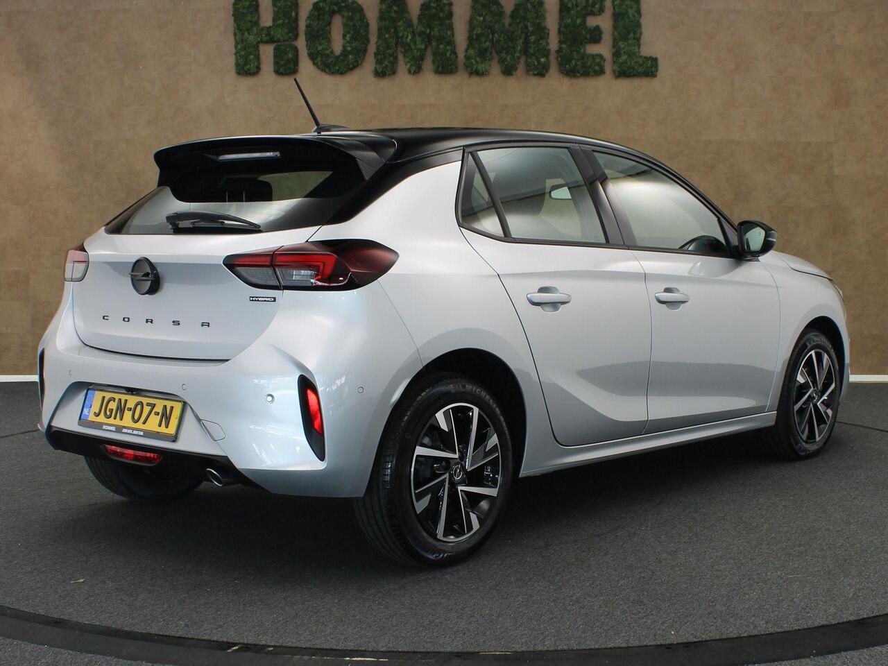 Opel CORSA 1.2 Turbo Hybrid GS DIRECT UIT VOORRAAD LEVERBAAR- ORIGINEEL NEDERLANDSE AUTO - PARKEERSENSOREN VOOR/ ACHTER - SPORTSTOELEN - DODEHOEK DETECTIE - CAMERA - TWO TONE LAK - VOORSTOELEN VERWARMD - APPLE CARPLAY/ ANDROID AUTO -