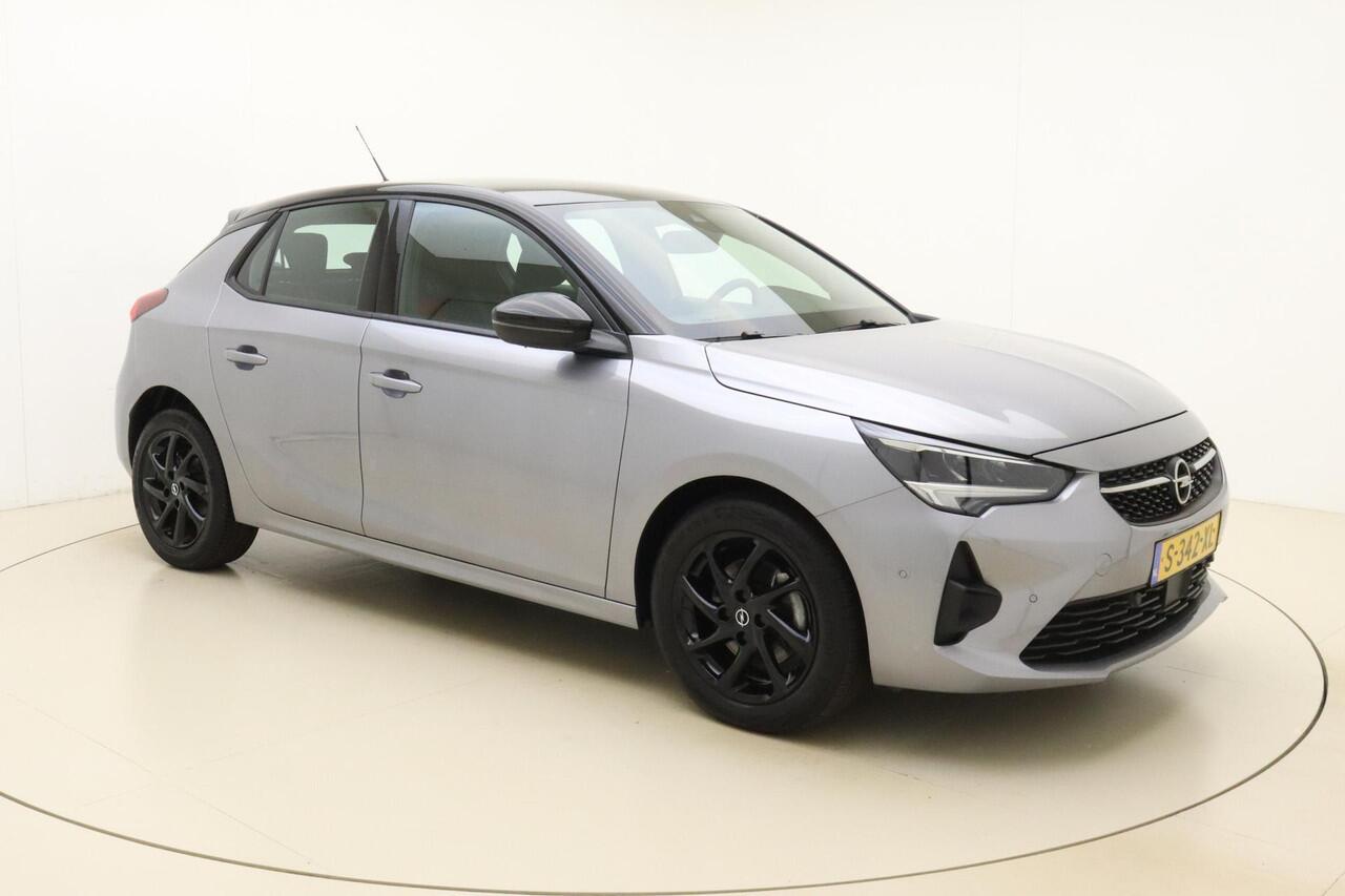 Opel CORSA 1.2 Turbo 100pk GS | Navigatie | Achteruitrijcamera | Climate dontrol | Cruise control | Keyless | Parkeersensoren | Zwart dak | Dodehoek detectie