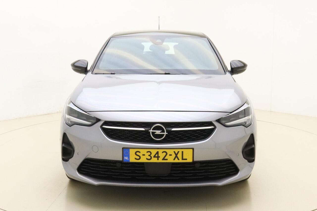 Opel CORSA 1.2 Turbo 100pk GS | Navigatie | Achteruitrijcamera | Climate dontrol | Cruise control | Keyless | Parkeersensoren | Zwart dak | Dodehoek detectie