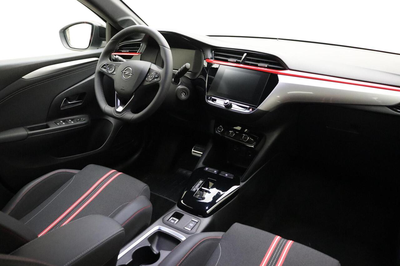 Opel CORSA 1.2 Turbo 130pk Automaat GS | Achteruitrijcamera | Parkeersensoren V+A | Cruise & Climate control | Apple Carplay / Android Auto | Lichtmetalen velgen | Zwart dak