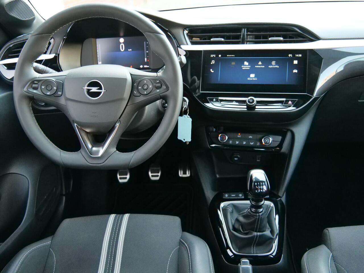 Opel CORSA 1.2 Turbo 101pk GS Airco / Apple Carplay / LED-koplampen