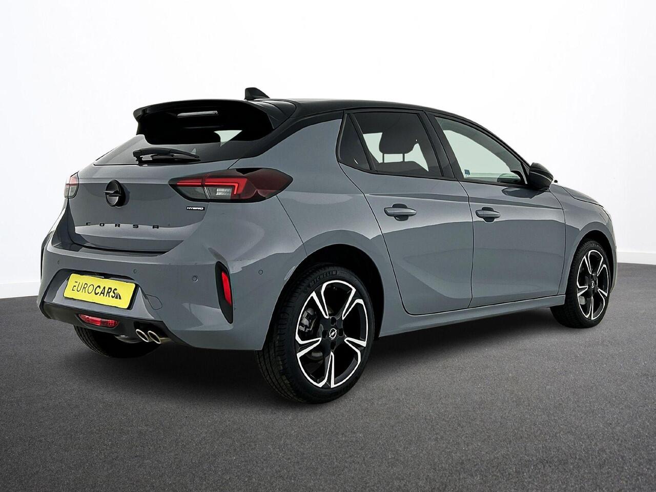 Opel CORSA 1.2 Turbo 136pk Hybrid GS Auto. Navigatie Apple Carplay/ Android Auto Camera Parkeersensoren Cruise Control Stoel- en stuurverwarming Airco Lichtmetalen velgen Getinte ramen