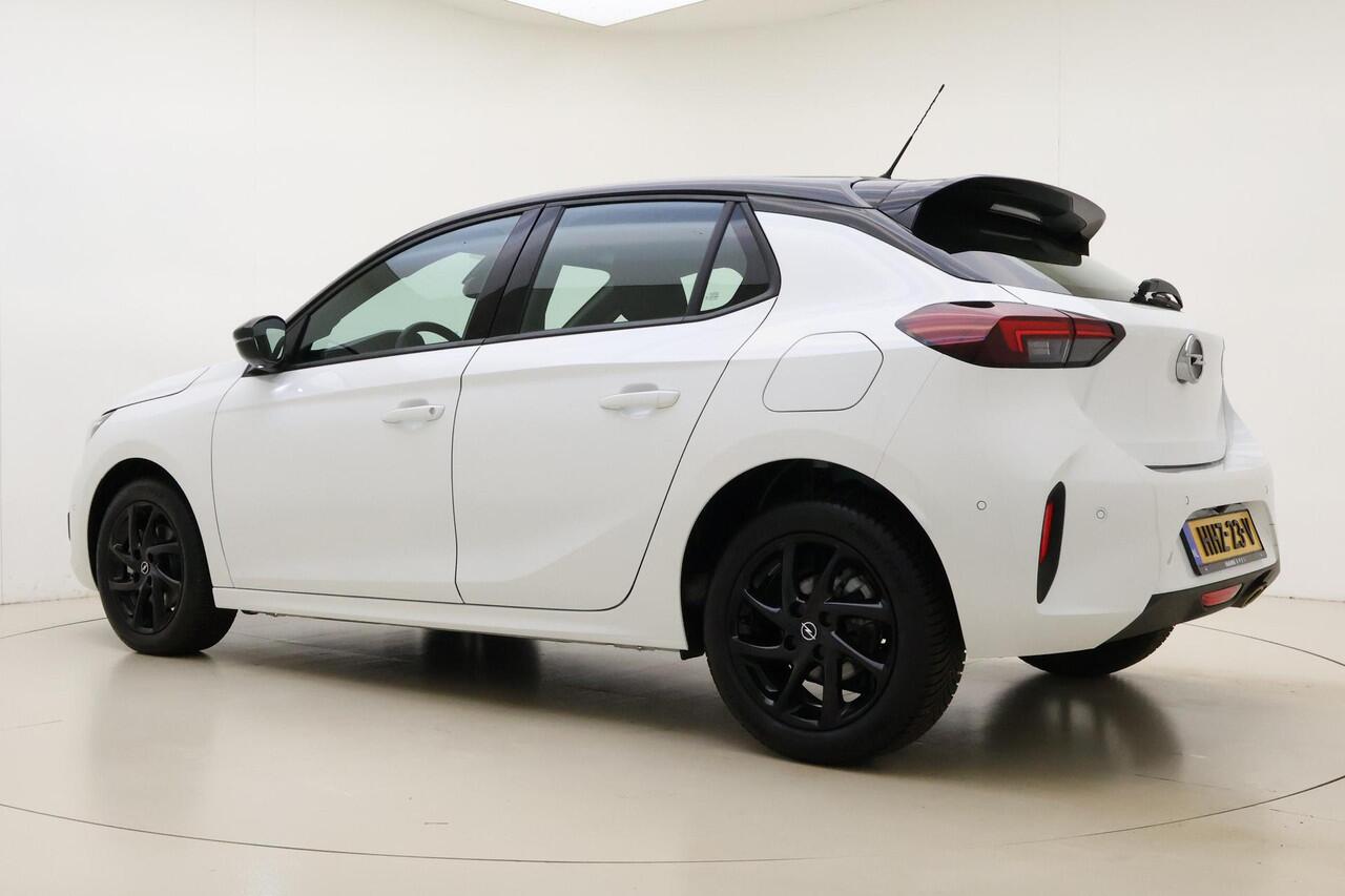 Opel CORSA 1.2 Turbo 130pk Automaat GS | Achteruitrijcamera | Parkeersensoren V+A | Cruise & Climate control | Apple Carplay / Android Auto | Lichtmetalen velgen | Zwart dak