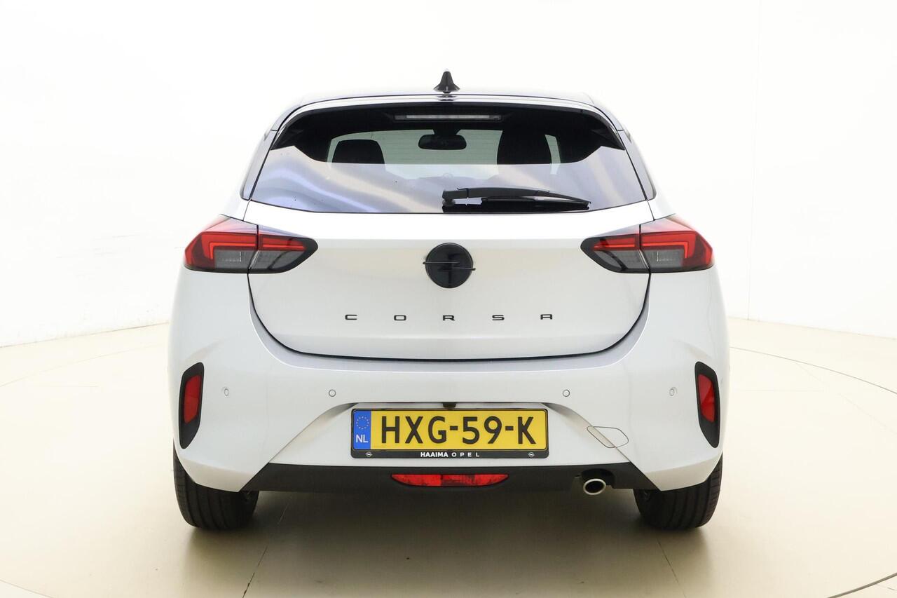Opel CORSA 1.2 Turbo 100pk GS | Navigatie | Climate control | Stoel & stuurverwarming | Camera | Lichtmetalen velgen | Extra getint glas | Zwart dak