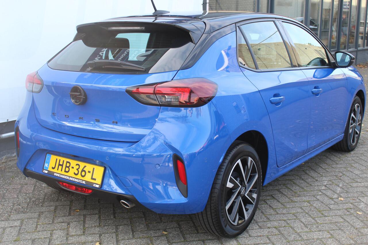 Opel CORSA 1.2 Turbo GS Stuur + Stoel verwarming l Cruise control l Navigatie l AppleCarPlay/AndroidAuto l Parkeercamera l voor en achter sensoren l Dodehoek detectie l VDL auto