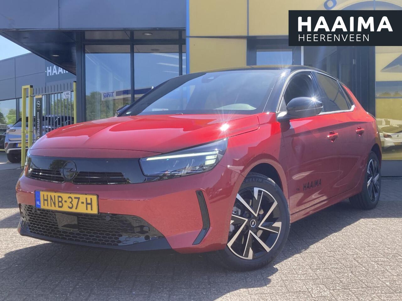 Opel CORSA 1.2 Turbo 110pk Hybrid Automaat Yes | Navi via Apple Carplay / Android Auto | Cruise control | LED koplampen | Parkeersensoren | Sportstoelen | Stoel- en Stuurverwarming | Zwart dak