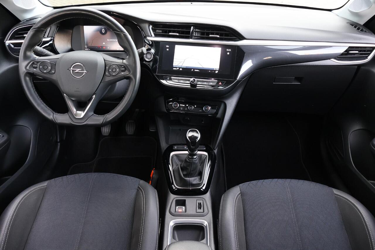 Opel CORSA 1.2 Elegance 1e Eigenaar | NL-Auto | Volledig Onderh | BTW | Navi | Sfeer | Carplay | Bots | Cruise | DAB | Full Led | Verkeersbord detectie | PDC Achter