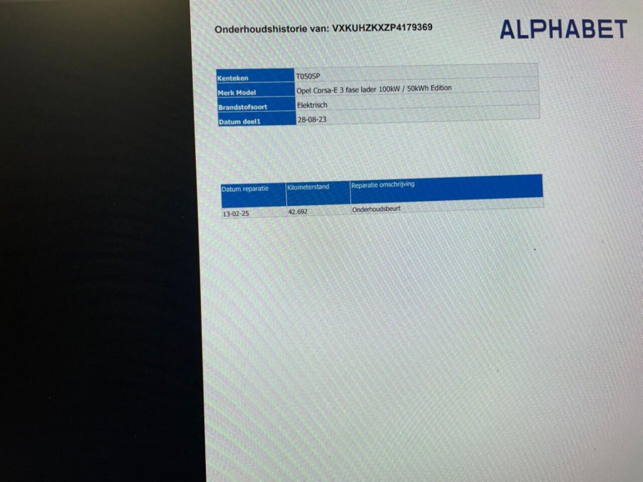 Opel CORSA Level 2 50 kWh Fase 3 - Carplay, Cruise, Clima, SOH 96,9%