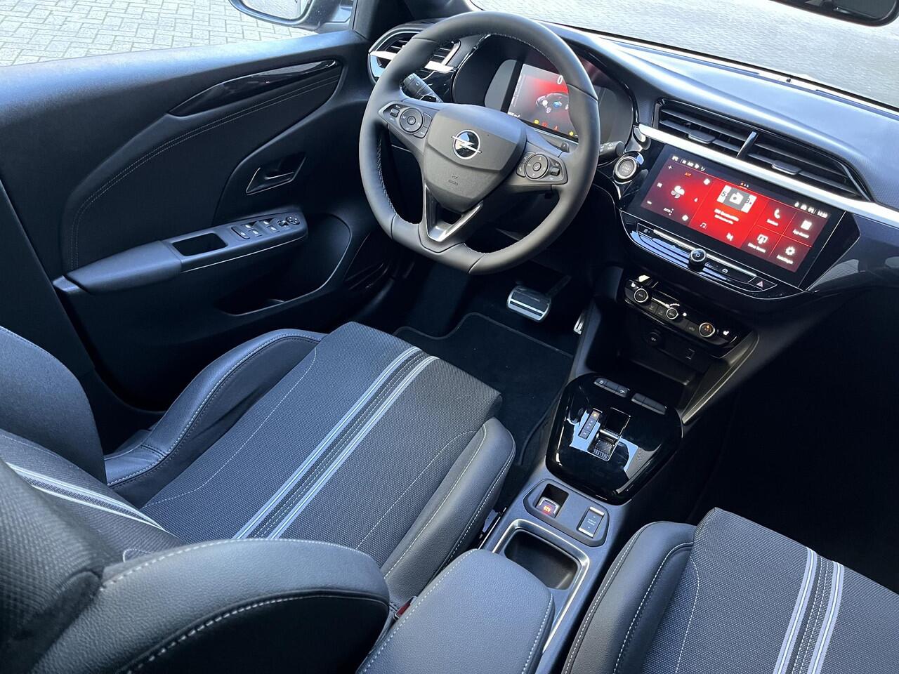 Opel CORSA GS 1.2 Hybrid 110pk e-DCT | 180° CAMERA | APPLE CARPLAY / ANDROID AUTO | STOEL + STUURVERW. | ISOFIX | DAKSPOILER | KEYLESS START |