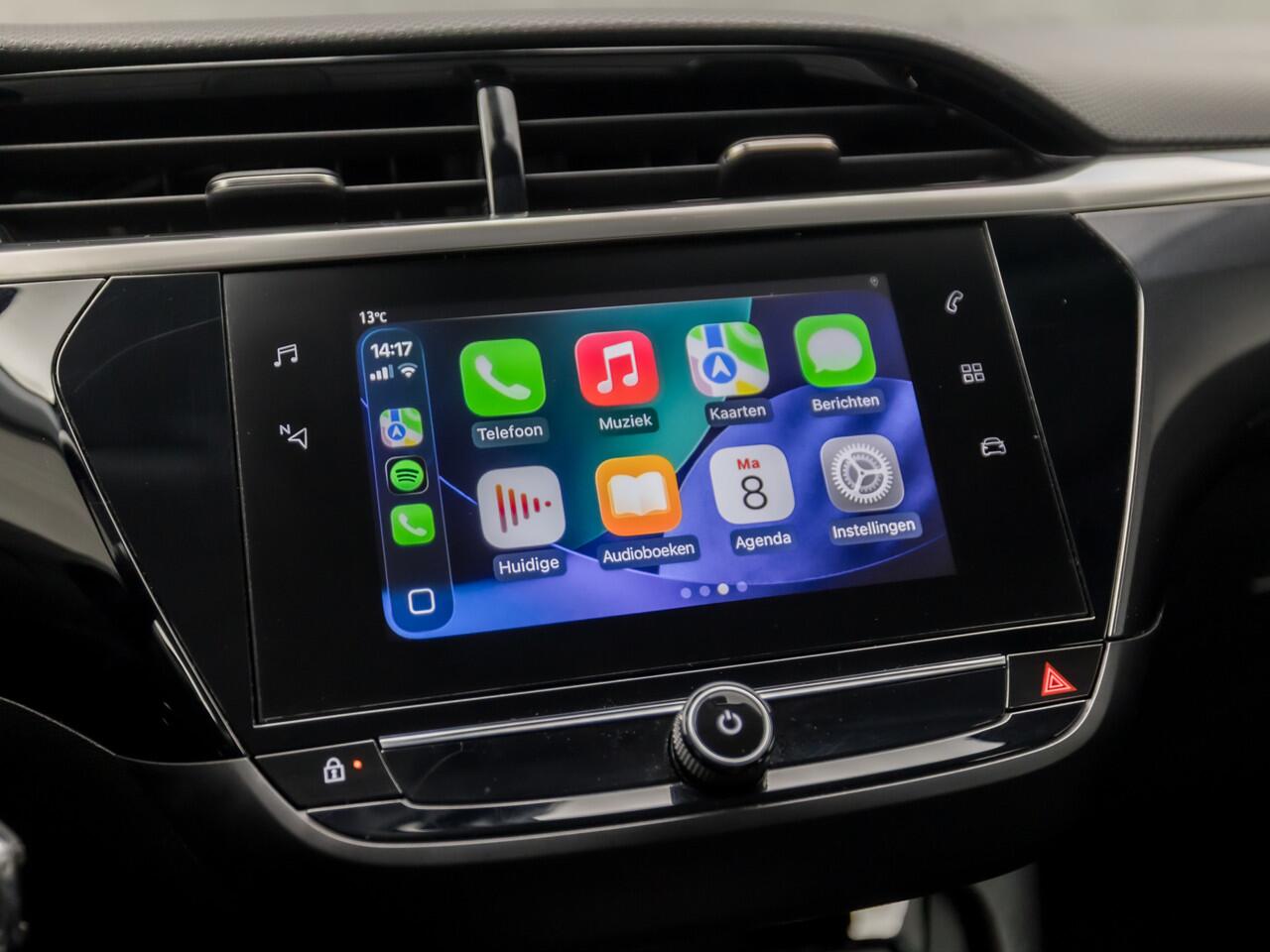 Opel CORSA 1.2 Elegance Sport Automaat (VIRTUAL COCKPIT, APPLE CARPLAY, GROOT NAVI, LEDER, SPORTSTOELEN, LM VELGEN, LED KOPLAMPEN, CRUISE, NIEUWE APK, NIEUWSTAAT)