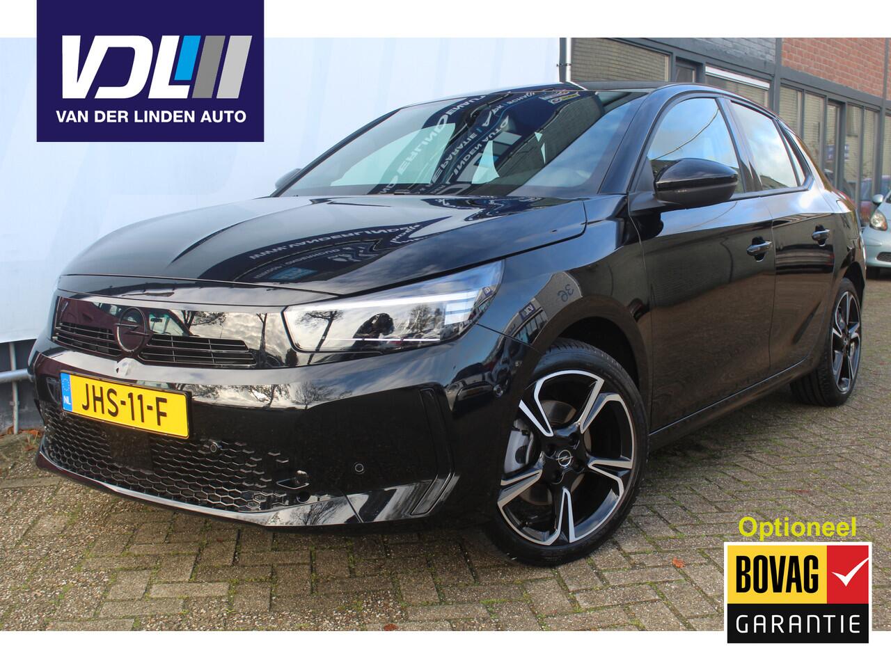 Opel CORSA 1.2 Turbo Hybrid GS Dodehoek detectie l Apple carplay / Android auto l Parkeercamera achter l Parkeersensoren voor en achter l Lane assist l VDL auto