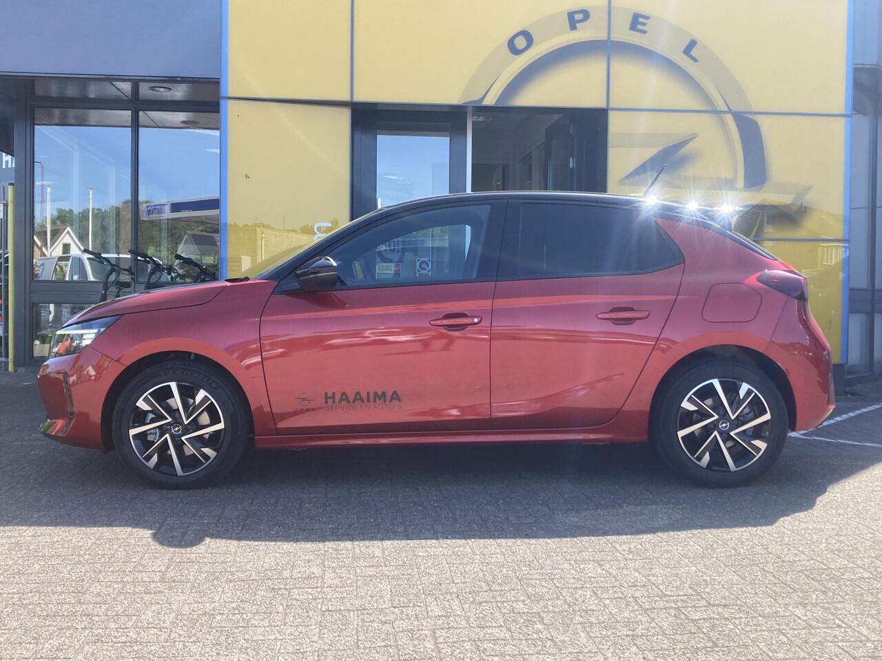 Opel CORSA 1.2 Turbo 110pk Hybrid Automaat Yes | Navigatie via Carplay | Android Auto | Cruise control | LED koplampen | Parkeersensoren | Sportstoelen | Stoel- en stuurverwarming | Zwart dak