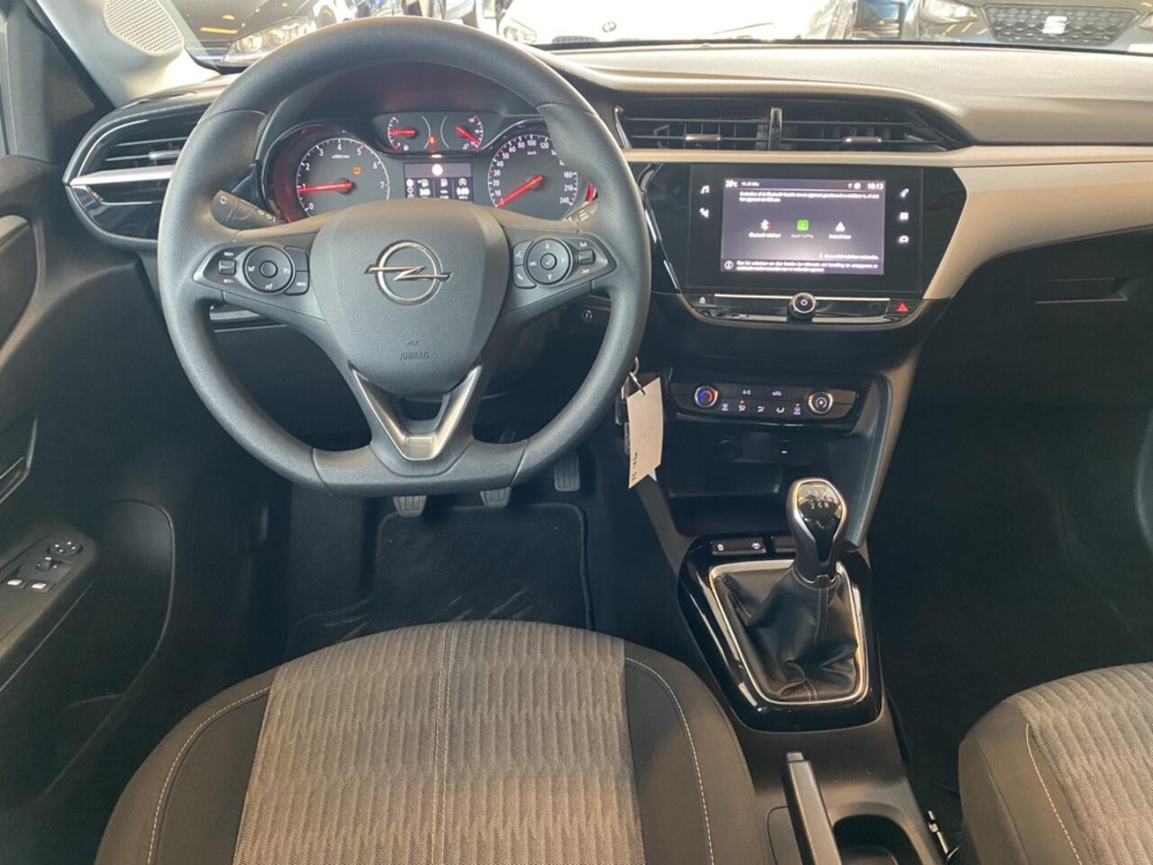 Opel CORSA 1.2 Edition,Appele Carplay/ Android Auto,Bleutooth met Spraakbediening,Airco,Cruisecontrol,Rijstrookcorectie,Tone Lak,15 Inch Lmv