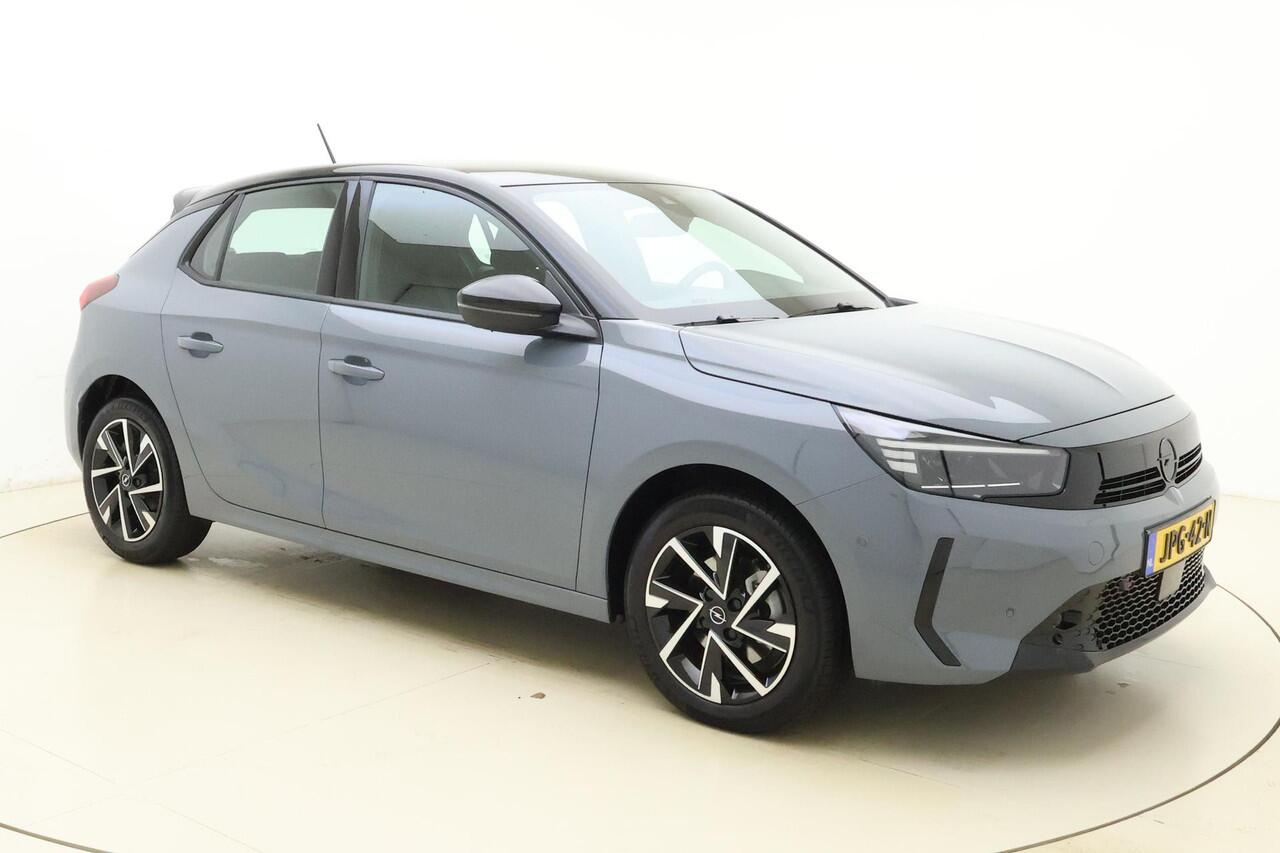 Opel CORSA 1.2 Turbo 110pk Hybrid GS Automaat | Navigatie via Carplay | Camera | Stoel & Stuurverwarming | Parkeersensoren | Zwart dak
